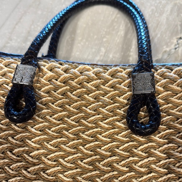 Brighton Vintage Straw Bag - Picture 3 of 5